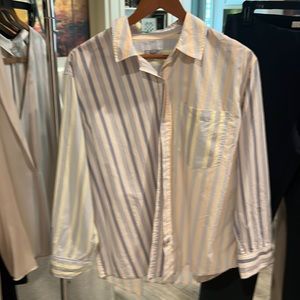 Rails strip m button down shirt